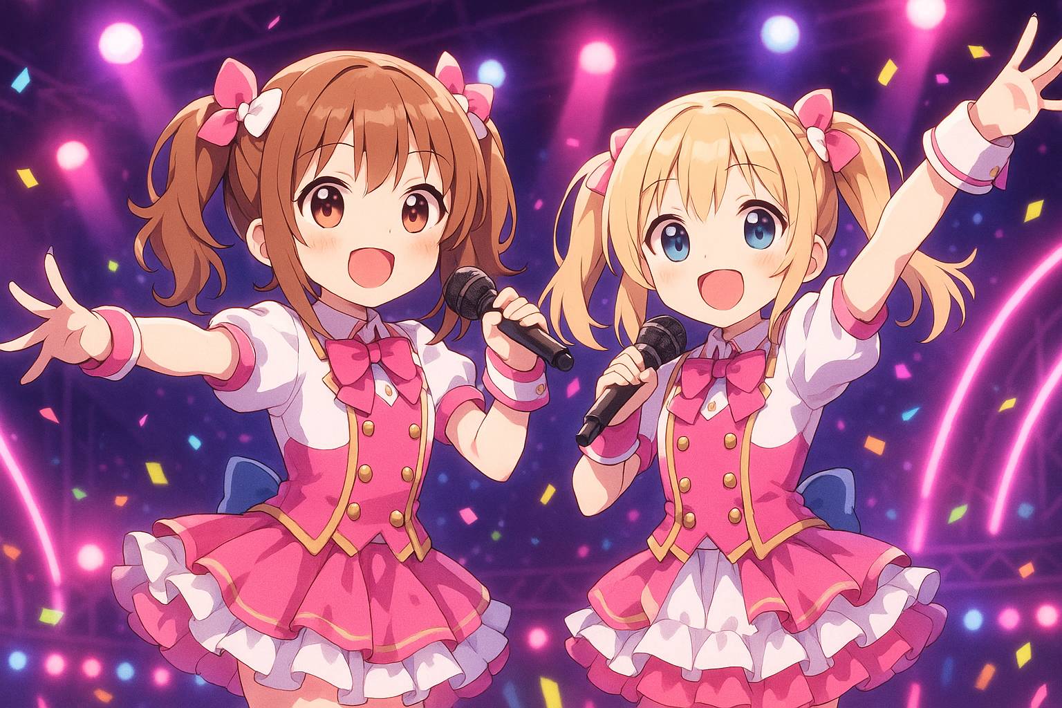 小马拉大车动漫演示 - 偶像舞台梦